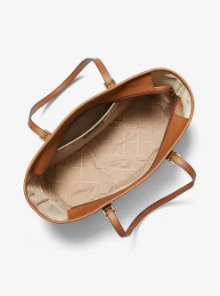 Michael Kors Handtasche Tote Bag Damen Jet Set Travel Large Vanilla 35T0GTVT3V