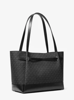 Michael Kors Tote Damen Reed Large Signature Logo Tote Schwarz 35F4S6RT3B-BLACK-OS