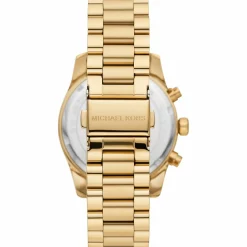 Michael Kors Uhr Damen Lexington Pavé Gold Chronograph MK7241