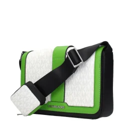 Michael Kors Umhängetasche Herren Mini Flap Xbody mit Pouch Jungle 37S5LCOM6B