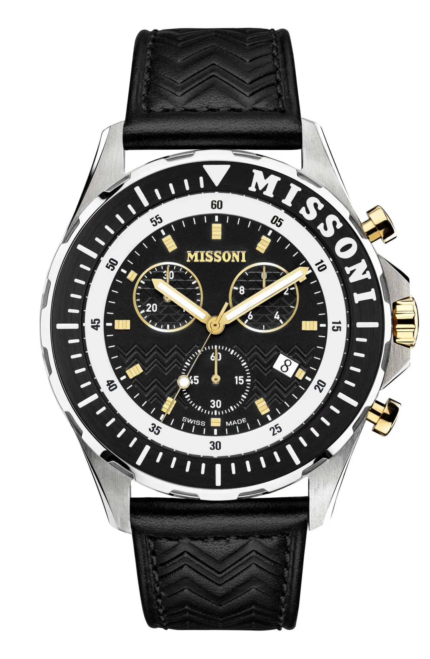 Missoni Schweizer Herrenuhr New Chrono