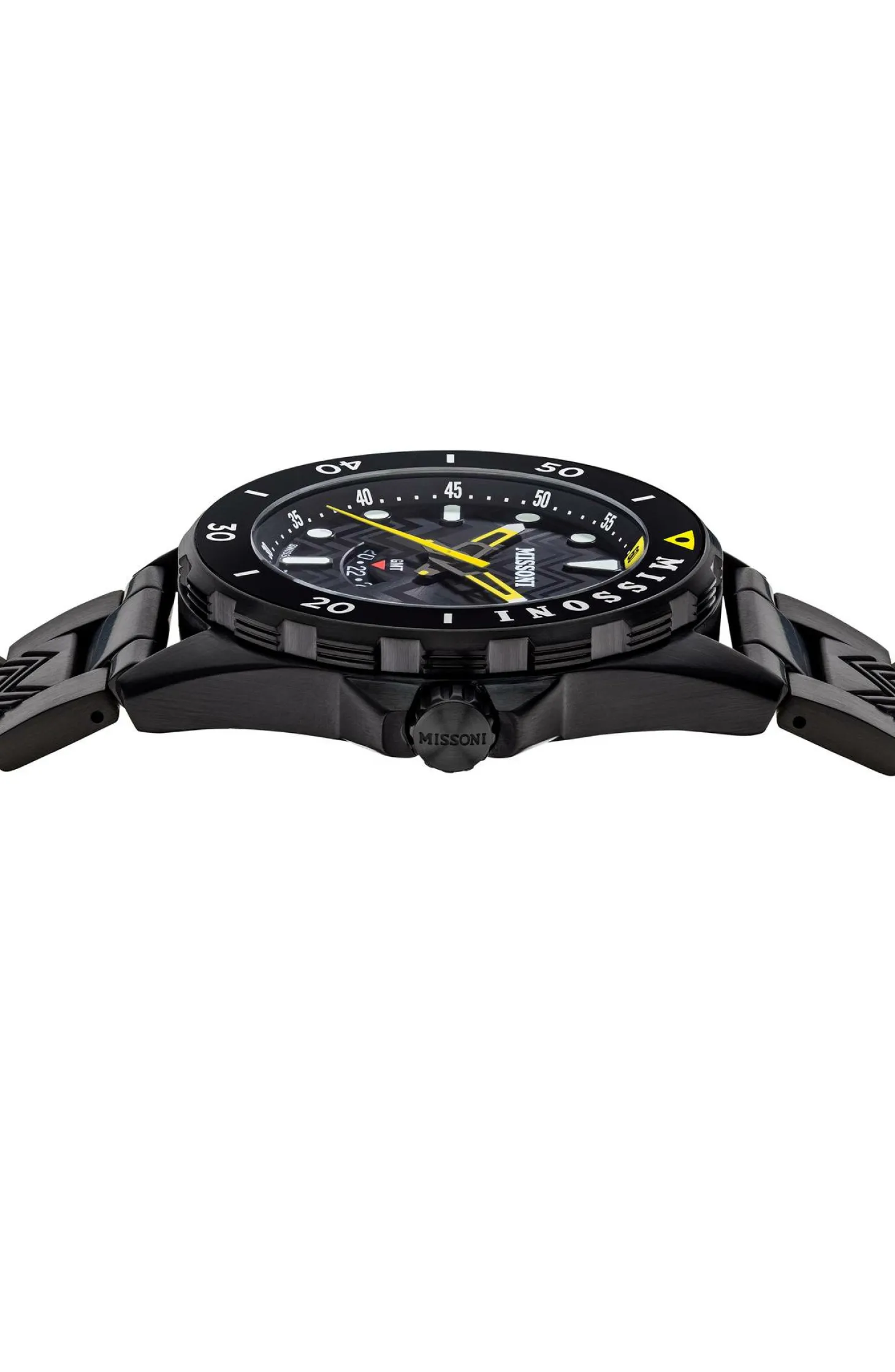 Missoni Schweizer Herrenuhr GMT