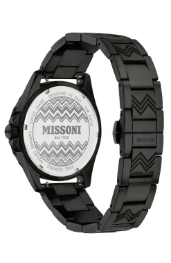 Missoni Schweizer Herrenuhr GMT