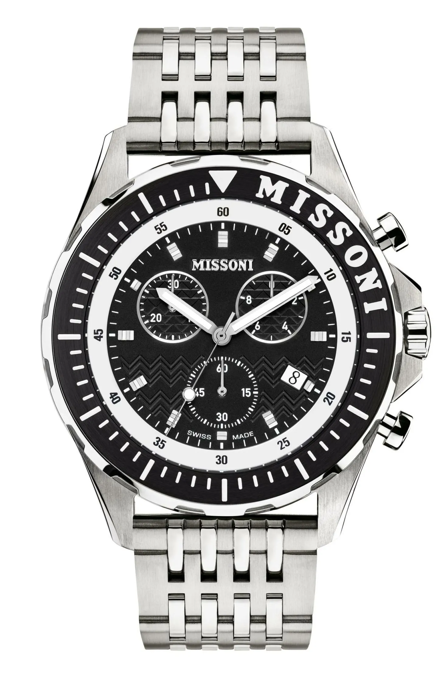 Missoni Schweizer Herrenuhr New Chrono