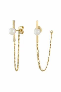 Ohrhänger 925/- Sterling Silber vergoldet Perlen 41184521486430