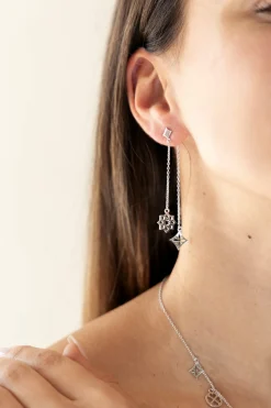 Ohrringe 925 Silber rhodiniert Anhänger 41184987349086