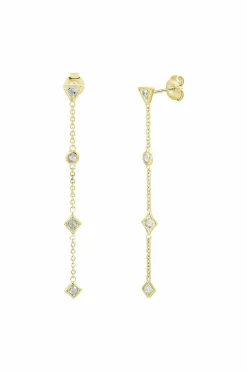 Ohrringe 925 Sterling Silber vergoldet Zirkonia 41185187102814