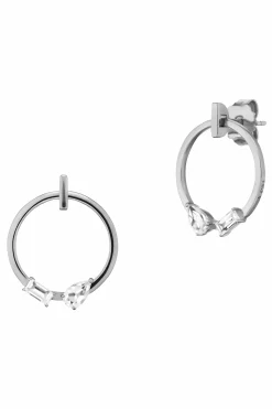 Ohrringe 925 Sterling Silber rhodiniert mit Weißtopas 41178872250462