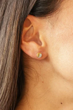 Ohrstecker 925 Silber vergoldet Yin&Yang Zirkonia 41185118748766