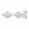 Ohrstecker 925 Sterling Silber rhodiniert Planet Saturn 41184545079390