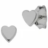 Ohrstecker 925/- Sterling Silber rhodiniert Herz 41183978848350