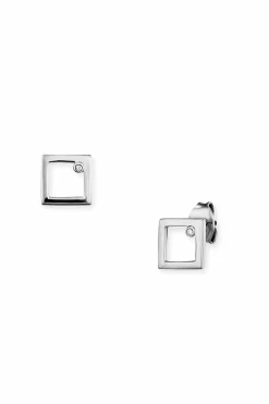 Ohrstecker 925 Sterling Silber rhodiniert Zirkonia 41184563560542