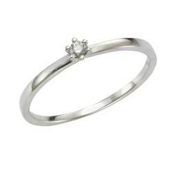 Orolino Gold 750 mit Brillant 0,05ct. Ring 41680129032286