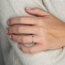 Orolino Gold 750 mit Brillant 0,05ct. Ring 41680129032286