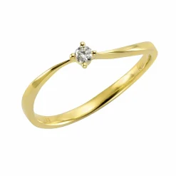 Orolino Gold 585 mit Brillant 0,07ct. Ring 41675854676062