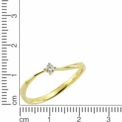 Orolino Gold 585 mit Brillant 0,07ct. Ring 41675854676062