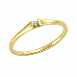 Orolino Gold 585 mit Brillant 0,04ct. Ring 41675854250078