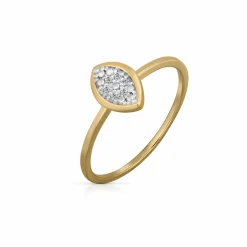 Orolino Gold 585 mit 6x Brillant zus. 0,03ct. Ring 41677814235230