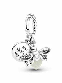 PANDORA Charm-Anhänger leuchtendes Glühwürmchen 799352c01