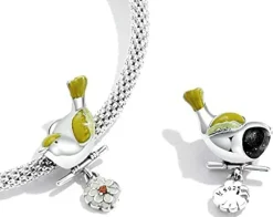 PANDORA Charm-Anhänger leuchtendes Glühwürmchen 799352c01