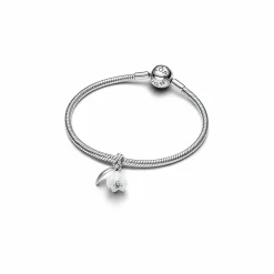 Pandora Charm-Anhänger Silber Schneeglöckchen 794239C01