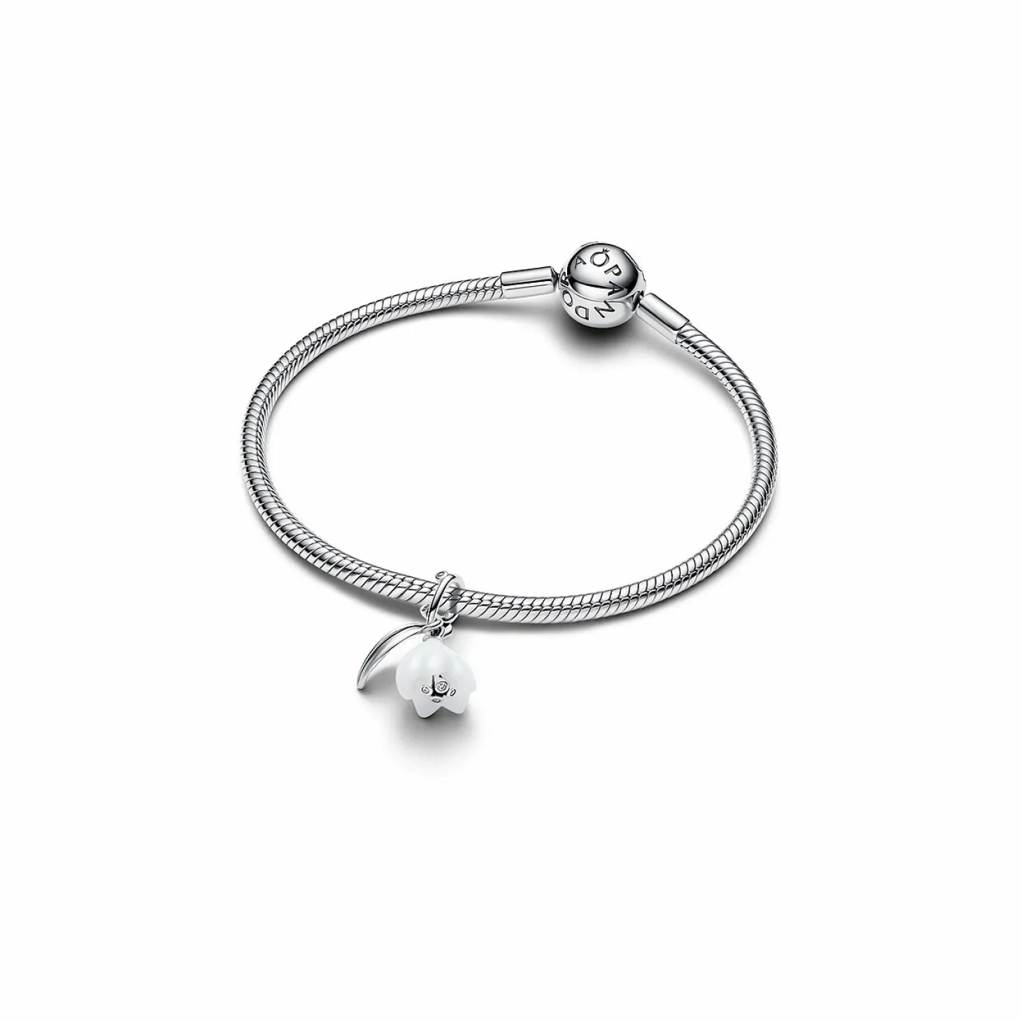 Pandora Charm-Anhänger Silber Schneeglöckchen 794239C01