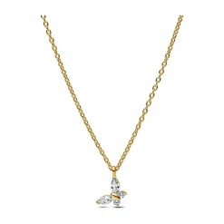 Pandora Damen-Kette Schmetterling Goldfarben 364267C01-45