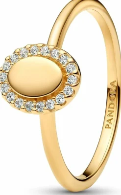 Pandora Damenring Oval Goldfarben 163800C01