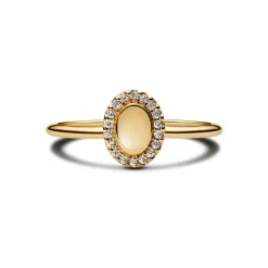 Pandora Damenring Oval Goldfarben 163800C01