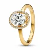 Pandora Damen-Ring Ovaler Funkelnder Heiligenschein 163802C01-54