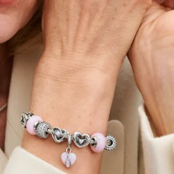 Pandora Moments Charm Herz Mama offen gearbeitet 793233C01