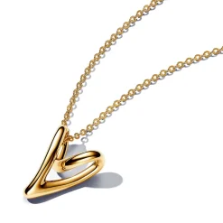 Pandora Organisch Geformtes Herz Anhänger-Halskette 363272C00-70