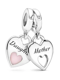 Pandora Silber Charm-Anhänger Mutter & Tochter 799187C01