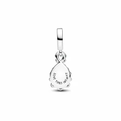 Pandora Silber Charm-Anhänger Opaleszierende Unendlichkeit 794251C01