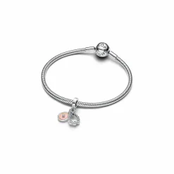 Pandora Silber Charm-Anhänger Opaleszierende Unendlichkeit 794251C01