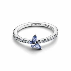 Pandora Timeless Funkelnder Schmetterlingsring 194269C01-52