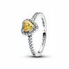 Pandora Timeless Funkelnder, erhabener Herzring 198421C06-52