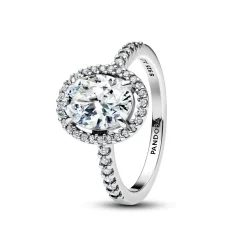 Pandora Timeless Ovaler funkelnder Statement Ring 193777C01-54