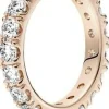 Pandora Timeless Rose Ring "funkelnde Reihe" 14k rosévergoldet 180050C01 54