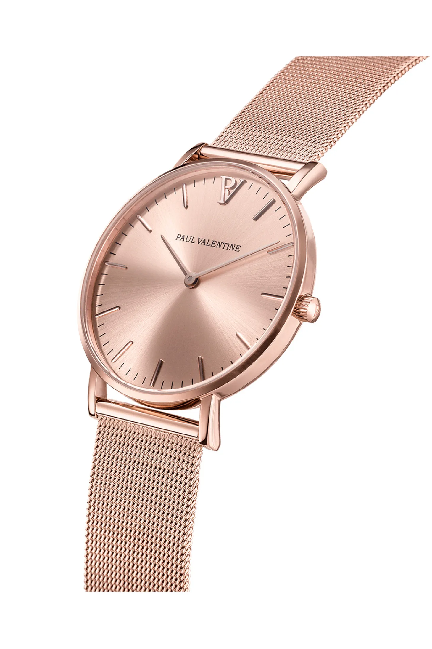 Paul Valentine Damen Armbanduhr MELROSE MESH 38 MM PV38411