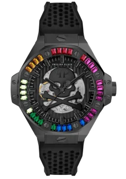 Philipp Plein Automatik Herrenuhr Plein $keleton Royal Rainbow