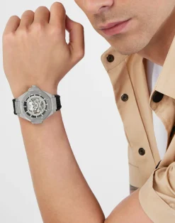 Philipp Plein Automatik Herrenuhr Plein $keleton Royal