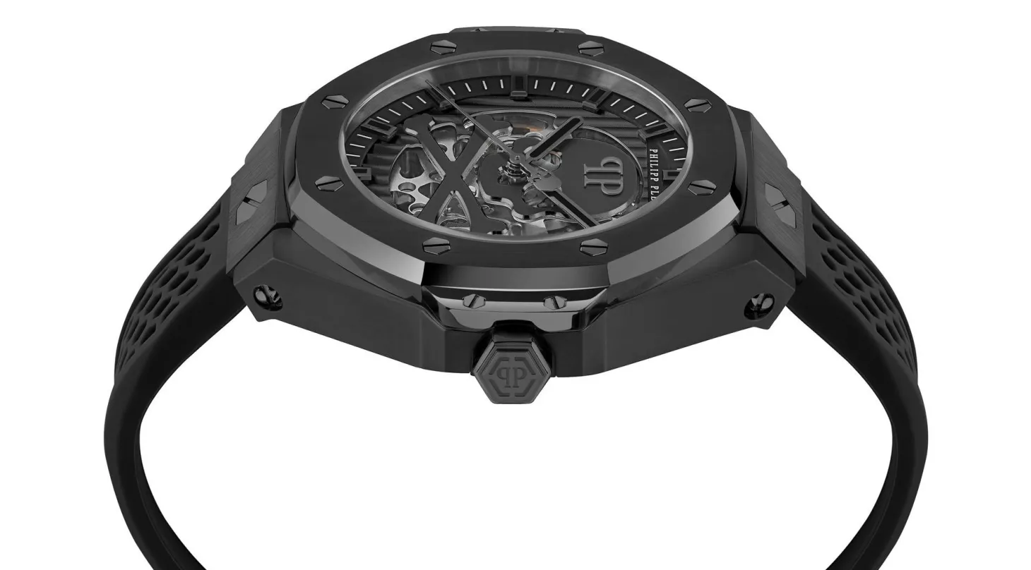 Philipp Plein Automatik Herrenuhr Plein $keleton Royal
