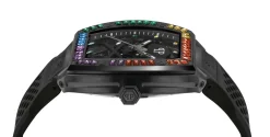 Philipp Plein Automatik Herrenuhr The $keleton Rainbow PWBAA0621