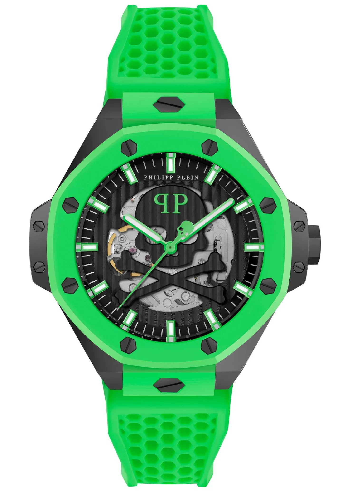 Philipp Plein Automatik Herrenuhr Plein $keleton Royal
