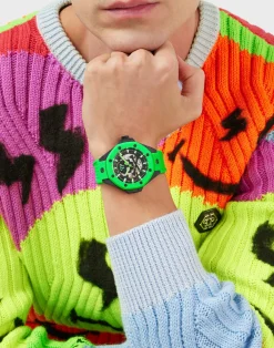 Philipp Plein Automatik Herrenuhr Plein $keleton Royal