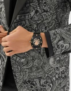 Philipp Plein Automatik Herrenuhr The $keleton Crystal