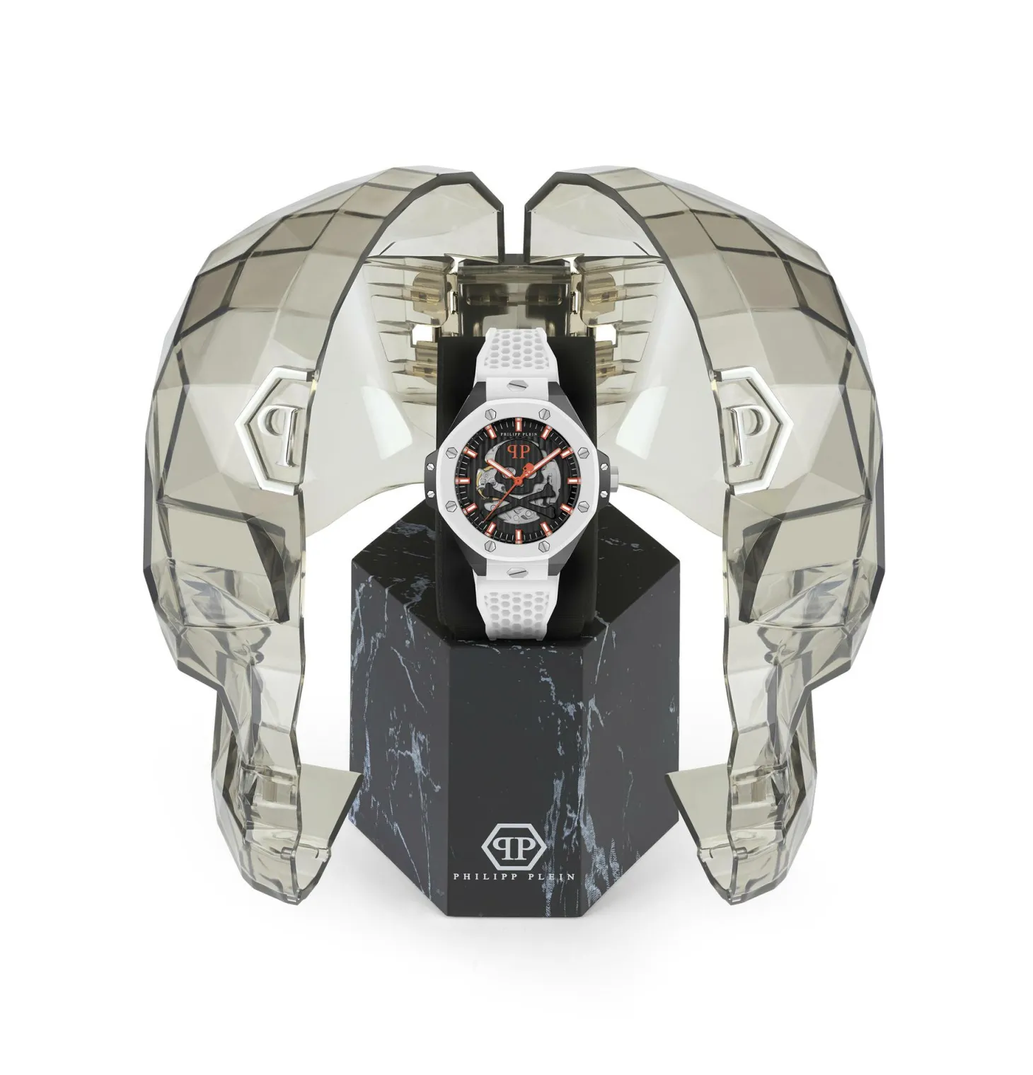 Philipp Plein Automatik Herrenuhr Plein $keleton Royal