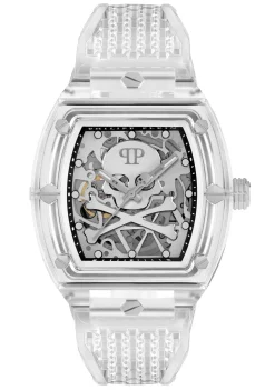Philipp Plein Automatik Herrenuhr The $keleton Crystal
