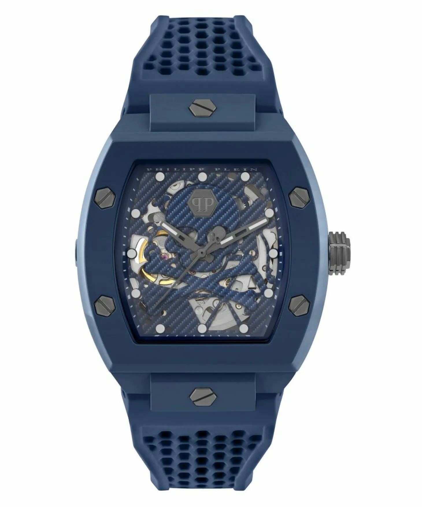 Philipp Plein Automatik Herrenuhr The $keleton Ecoceramic PWVBA0323